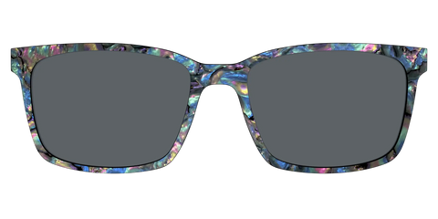 The Polarized Midnight Abalone Sun Top