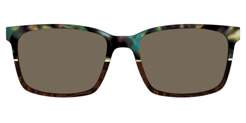 The Polarized Mirage Split with Gold Foil Sun Top