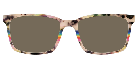 The Polarized Prism Split Tortoise Sun Top