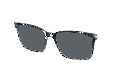 The Polarized Zebra Pearl Split Sun Top