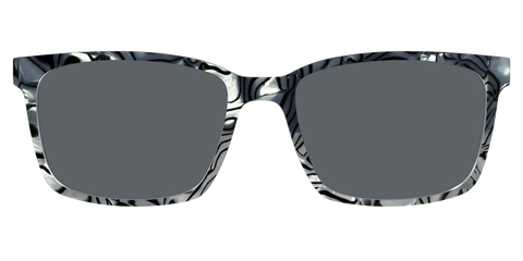 The Polarized Zebra Pearl Split Sun Top
