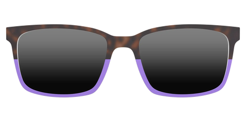 The Polarized Purple Tortoise Sun Top