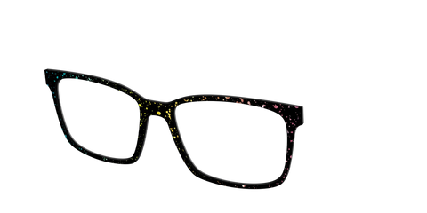 The Rainbow Foil Splatter