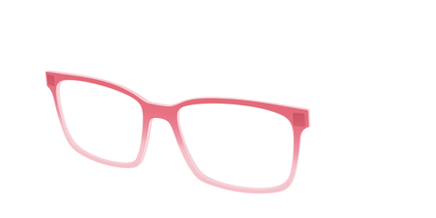 The Red to Coral Gradient Crystal