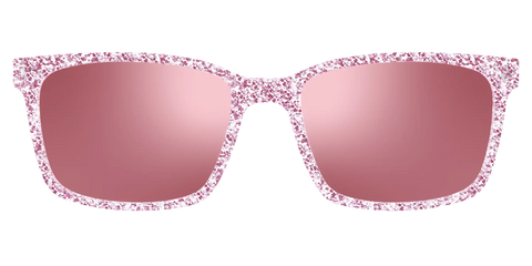 The Polarized Rose Gold Sparkle Sun Top