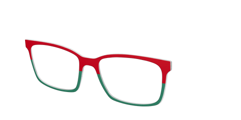 The Scarlet Red & Spruce Split
