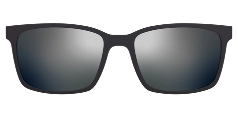 The Polarized Silver Reflective Sun Top