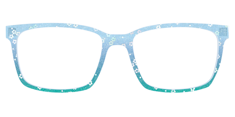 The Sky Blue Crystal with Daisy Glitter