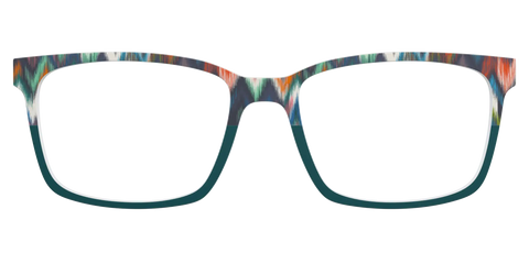 The Teal Ikat Split