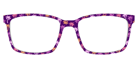 The Violet Palm Trees