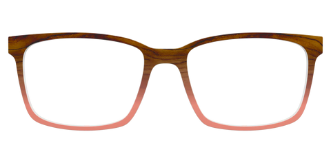 The Woodgrain to Peach Gradient