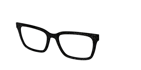 The Black Holographic Mini Dot
