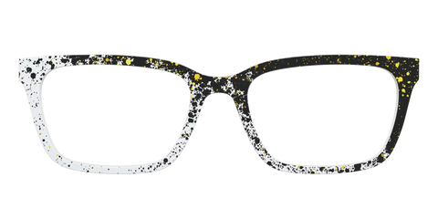 The Black & White Splatter