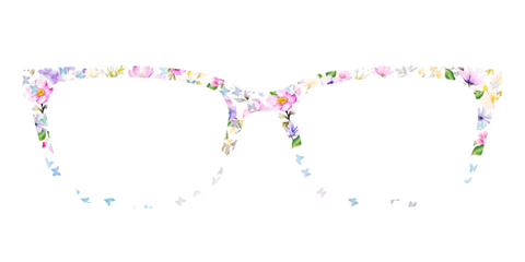 The Delicate Flower Crown with Butterfly Glitter