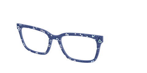 The Denim Heart Glitter Crystal