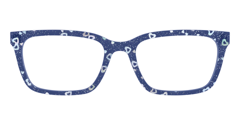 The Denim Heart Glitter Crystal