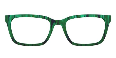 The Emerald Moire Stripes