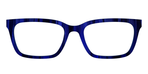 The Indigo Moire Stripes