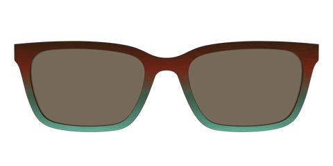 The Polarized Mahogany to Juniper Woodgrain Sun Top