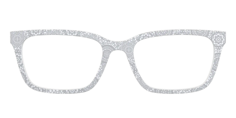 The Pale Gray Medallion Lace