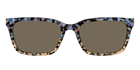 The Polarized Oasis Tortoise Split Sun Top