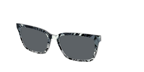 The Polarized Zebra Pearl Split Sun Top