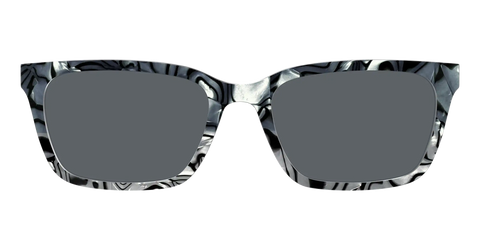 The Polarized Zebra Pearl Split Sun Top