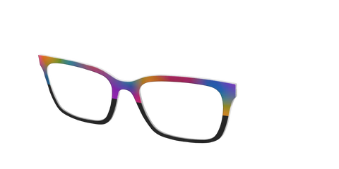 The Rainbow Gradient Split