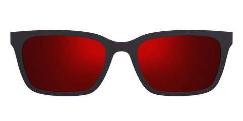 The Polarized Red Reflective Sun Top