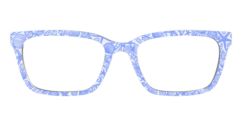The Reef Blue Shell Lace