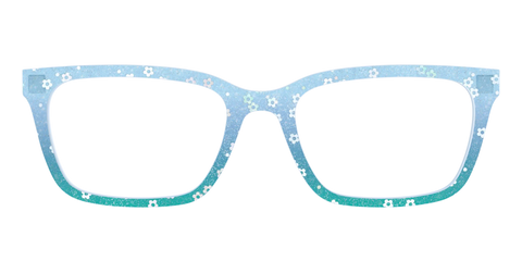 The Sky Blue Crystal with Daisy Glitter