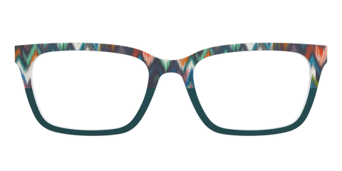 The Teal Ikat Split