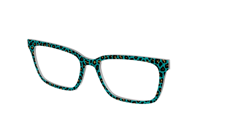 The Teal Leopard