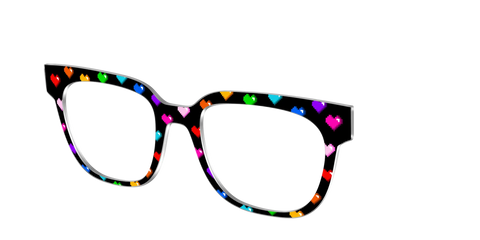The 8-Bit Rainbow Hearts