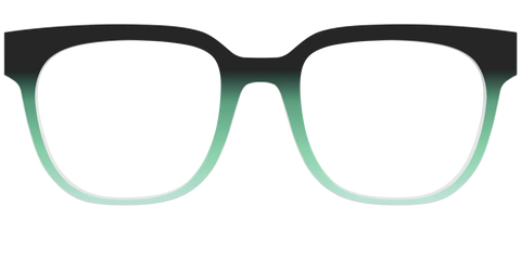 The Black to Spearmint Gradient