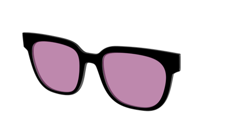 The Black with Pink Racquet Sport Lens