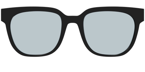 The Black With Slate Blue Lens