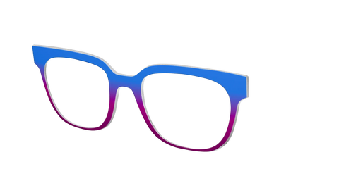 The Cornflower to Magenta Gradient