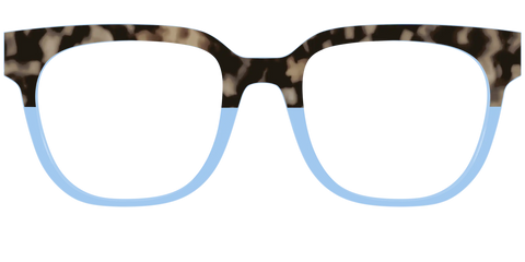 The Denim Tortoise Crystal Split