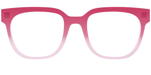 The Flamingo to Blush Gradient Crystal