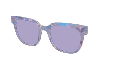 The Lavender Pearl Tort With Celestial Purple Lens