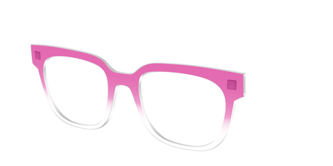 The Magenta Gradient Crystal