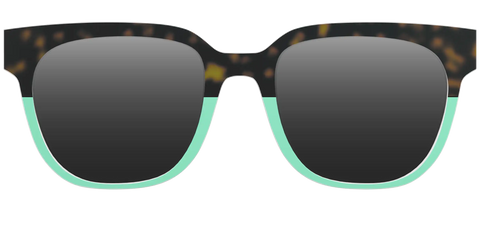 The Polarized Matcha Split Sun Top