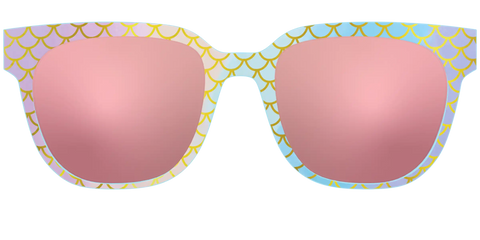 The Polarized Rainbow Mermaid Sun Top