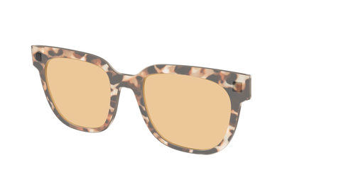 The Neutral Tort Crystal With Umber Brown Lens