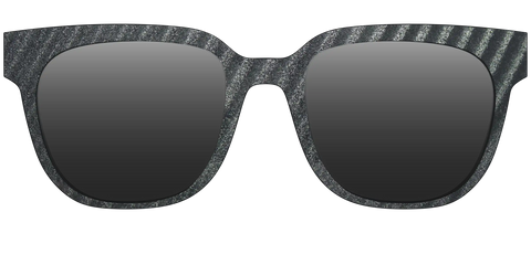 The Polarized Obsidian Stripe Sun Top