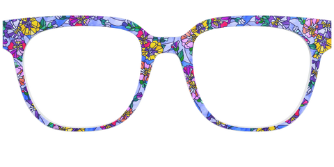 The Pansy Stained Glass