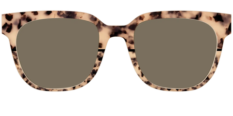 The Polarized Bisque Tortoise Split Sun Top