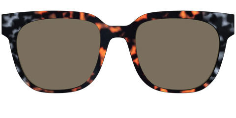 The Polarized Gray & Amber Tortoise Sun Top