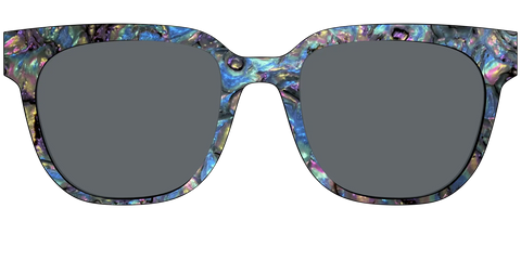 The Polarized Midnight Abalone Sun Top